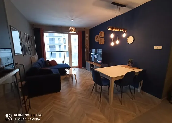 Nowoczesny Przy Manufakturze Z Parkingiem Podziemnym I Klimatyzacja