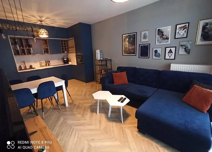 Lejlighed Nowoczesny Przy Manufakturze Z Parkingiem Podziemnym I Klimatyzacja *