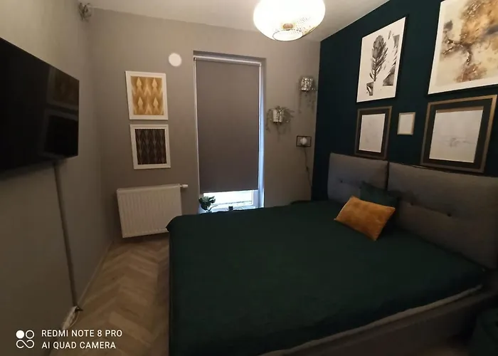 شقة Nowoczesny Przy Manufakturze Z Parkingiem Podziemnym I Klimatyzacja *